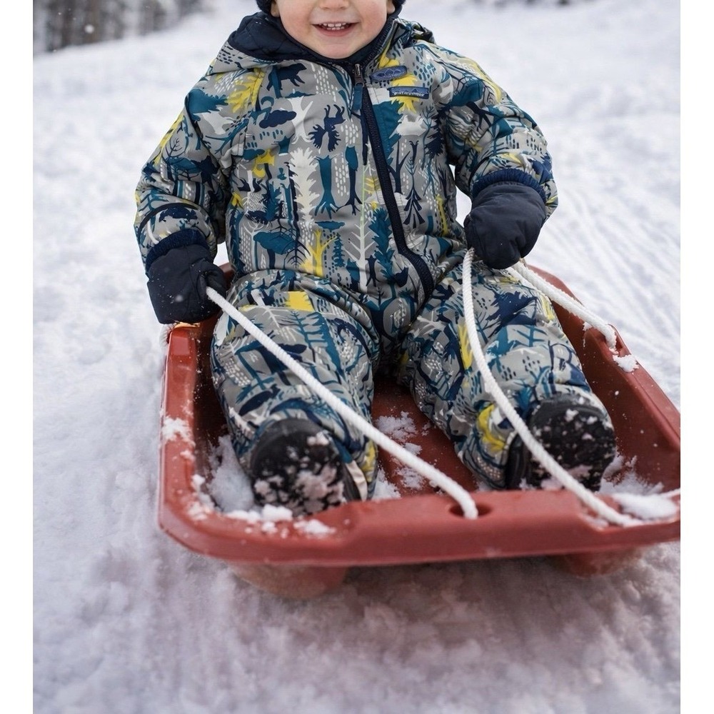 Patagonia puffball bunting snowsuit, boys snowsuit
